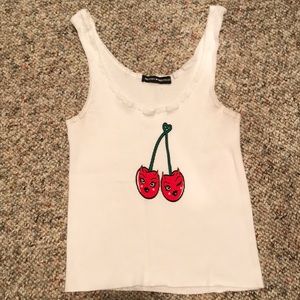 Brandy Melville Cherry Tank Top